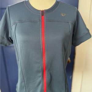 Pearl Izumi Textured Knit Top in Blue